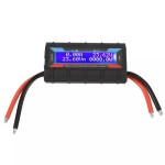 Voltmetru, Wattmetru si ampermetru, multifunctional, multimetru digital, 4.8 - 60 V, 150 A, foarte precis, de culoare negru